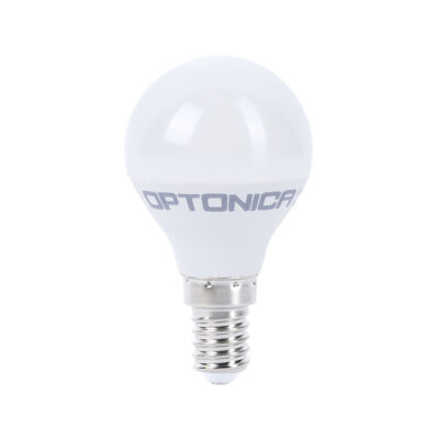 LED Plastic Bulb G45 E14 6W White light
