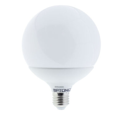 LED Plastic Bulb G125 E27 5 Years Warranty 15W Warm white