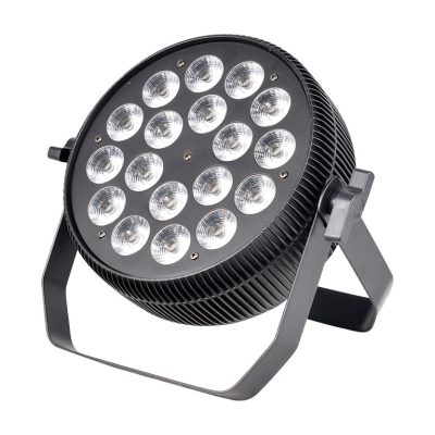 Power In/Out LED Slim Flat PAR Can 18x 10W RGBWA+UV 6 in 1 None None