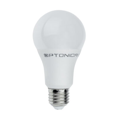 LED Plastic Bulb A65 E27 15W Neutral white