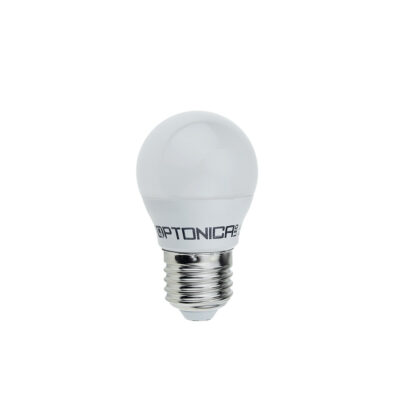 LED Plastic Bulb G45 E27 4W Warm white