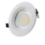 LED COB Downlight Round Build-In 15W Warm white