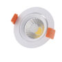 LED COB Downlight Round Rotatable 60° 8W Warm white