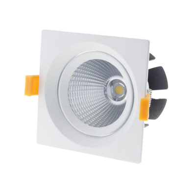 LED COB Downlight Square Rotatable 20W Neutral white