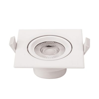 LED COB Downlight Square Rotatable 5W Neutral white