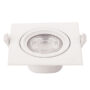 LED COB Downlight Square Rotatable 10W Neutral white