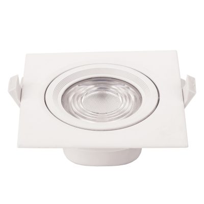 LED COB Downlight Square Rotatable 10W Warm white