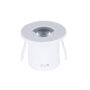 LED Cabinet Light - 1W Round - White Body 1W Warm white