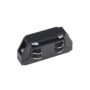 Mini Straight Connector Black None None