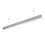 LED Linear Suspended Light Silver Body 40W White light