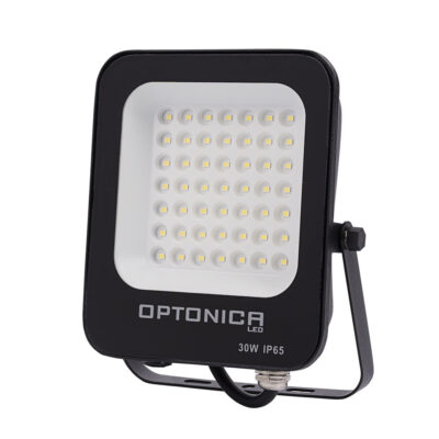 LED SMD Floodlight Black Body IP65 30W White light