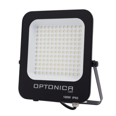 LED SMD Floodlight Black Body IP65 100W White light