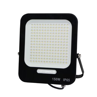 LED SMD Floodlight Black Body IP65 150W Neutral white
