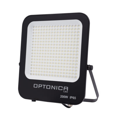 LED SMD Floodlight Black Body IP65 200W White light