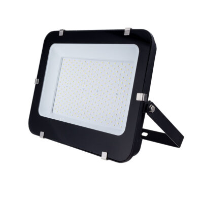LED SMD Floodlight Black Epistar Chip Premium Line 5 Years Warranty 200W Neutral white