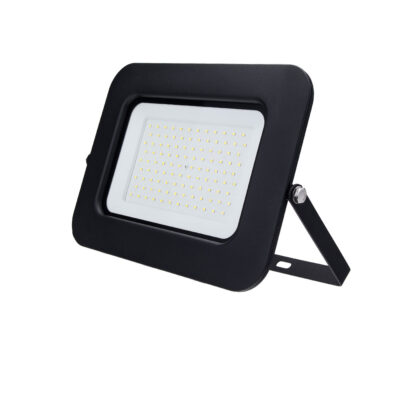 LED SMD Floodlight Black Epistar Chip Premium Line 5 Years Warranty 100W Neutral white
