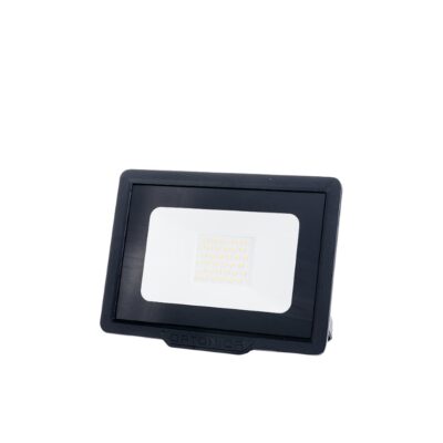 LED SMD Floodlight Black City Line 30W Warm white