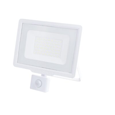 LED SMD Floodlight White City Line With PIR Sensor 50W Neutral white