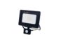 LED SMD Floodlight Black City Line With PIR Sensor 50W Neutral white