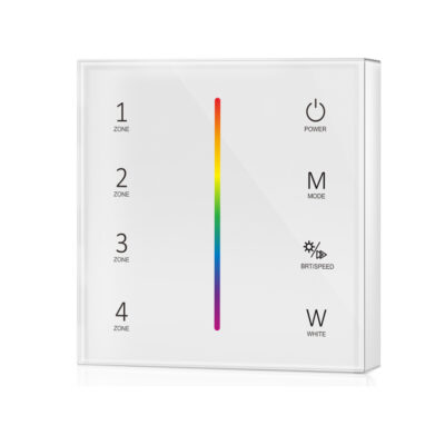 4 Zones RGB/RGBW Remote Control None No color