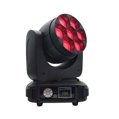 7×40 LED Wash Moving Head RGBW Mixing Color 320W RGB