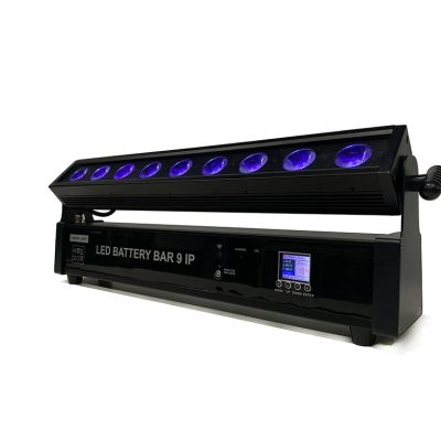 9*10W Wifi Control Waterproof RGBA+UV 6 in 1 None RGB