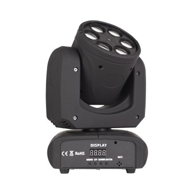 6x10W Bee Eyes Shaking Head + Laser None None