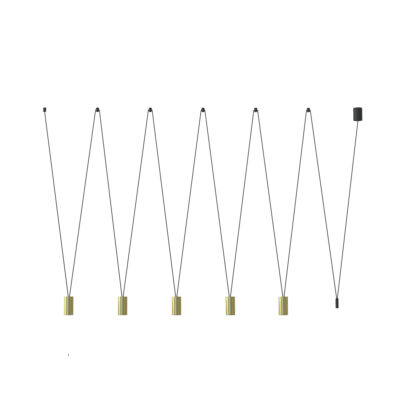 MORE EYE V SOLID BRASS