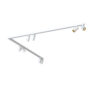 MONO CORNER VIII 2x150 WHITE/GOLD