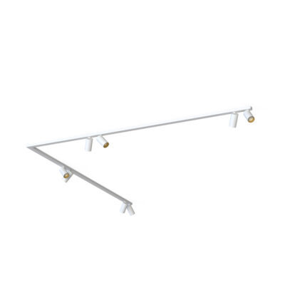 MONO CORNER VIII 2×200 WHITE/GOLD