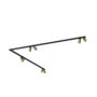 MONO CORNER VIII 2x200 SOLID BRASS