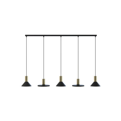 HERMANOS V BLACK/SOLID BRASS