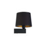 Sconce CHILLIN I BLACK/GOLD