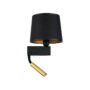 Sconce CHILLIN II BLACK/GOLD