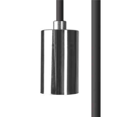 CAMELEON CABLE E27 3,5 M BLACK/CHROME