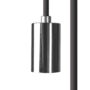 CAMELEON CABLE E27 1,5 M BLACK/CHROME