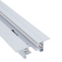 PROFILE RECESSED TRACK WHITE 2 METERS