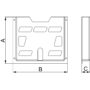 D?ep za dokumentaciju, A4, plasti?ni ? 230 x 247 x 23 mm