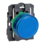 Potpuna signalna ?aruljica, plava, promjera 22, obi?na le?a s ugra?enim LED 110? 120 V