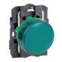 Signalna ?aruljica, zelena, potpuna, fi: 22, obi?na le?a s ugra?enim LED-om 24 V