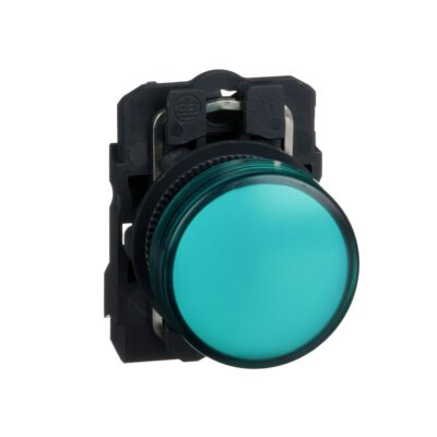 Potpuna signalna ?aruljica, zelena, promjera 22, obi?na le?a s ugra?enim LED 110? 120 V