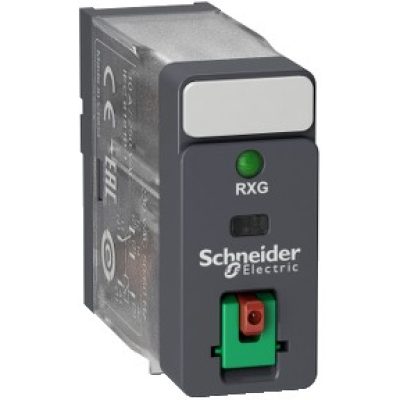 Relej interface uti?ni RXG, 1 preklopni kontakt,10A, 230 V AC sa zastavicom za ispitivanje i LED indikacijom