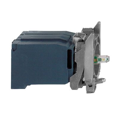 Blok zelene lampice s ku?i?tem odnosno spojnim prstenom i LED ?aruljicom BA9s, 400 V