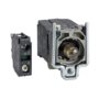 Blok lampice s ku?i?tem odnosno spojnim prstenom i ?aruljom sa ?arnom niti BA9s, 110...120V, 1NO