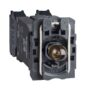 Blok lampice s ku?i?tem odnosno spojnim i ?aruljicomsa ?arnom niti BA9s, 110...120V, 1R i 1M kontakt