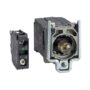Blok lampice s ku?i?tem odnosno spojnim prstenom i ?aruljom sa ?arnom niti BA9s, 220...240V, 1NO
