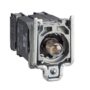 Blok lampice s ku?i?tem odnosno spojnim prstenom i ?aruljom sa ?arnom niti BA9s, 220...240V, 1NO+1NC