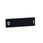 Označena legenda 8 x 27 mm za držač 30 x 40 mm, O–I