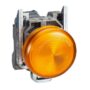 Signalna ?aruljica, naran?asta, potpuna, fi: 22, obi?na le?a s ugra?enim LED 230...240V