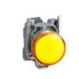 Potpuna signalna ?aruljica, naran?asta,  promjera 22, obi?na le?a s ugra?enim LED, 110? 120 V